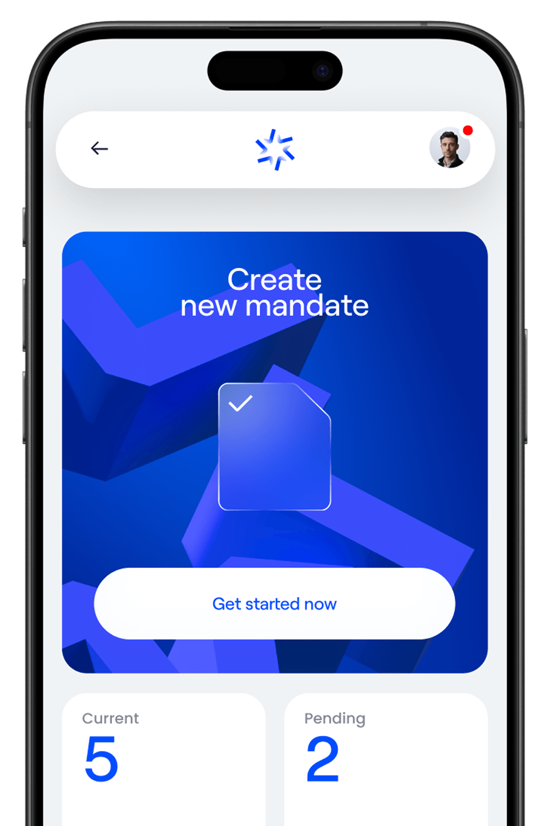 Mockup application Foot Exchange