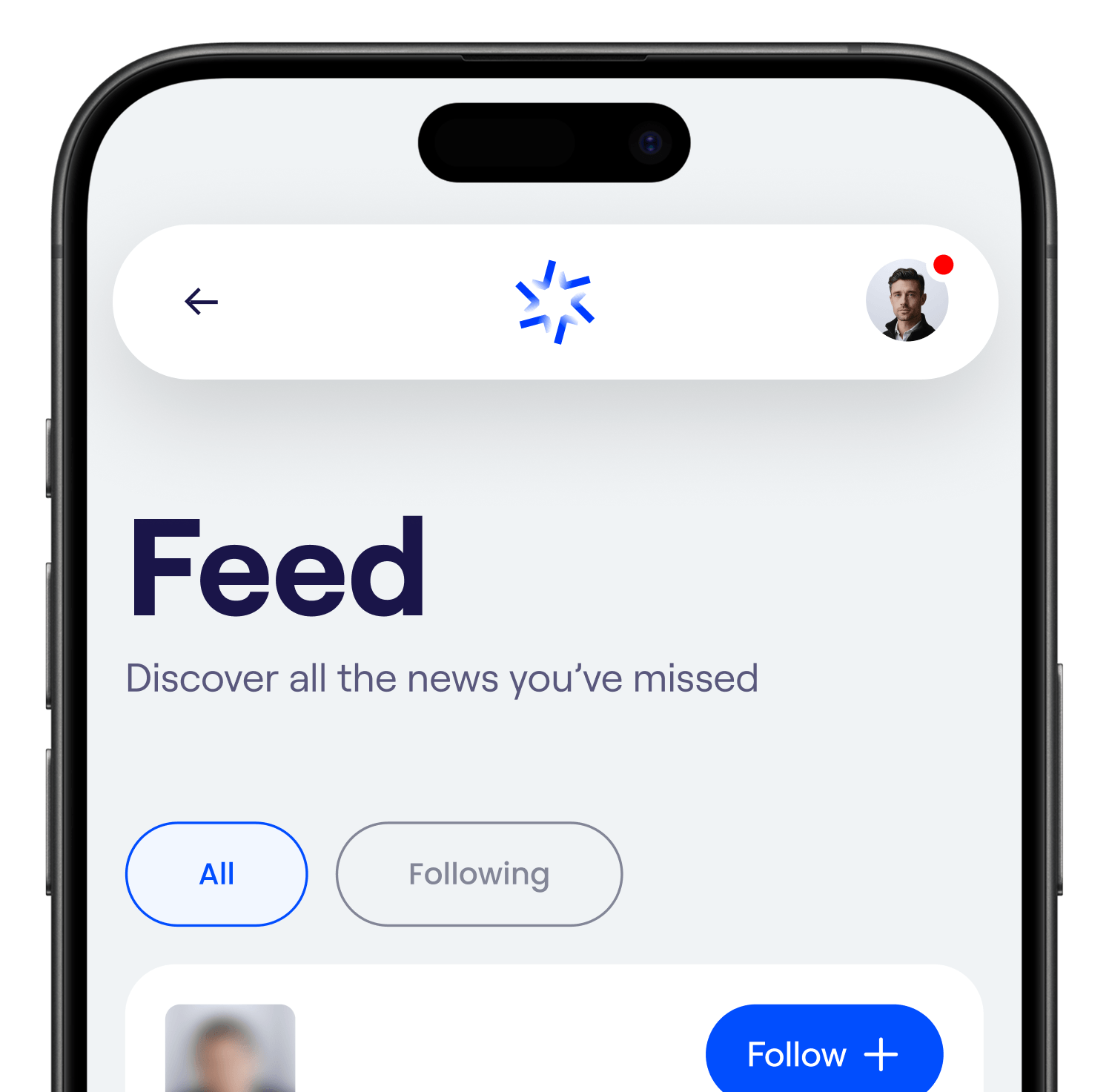 Mockup application Foot Exchange